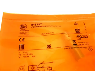 NEW IFM IFS297