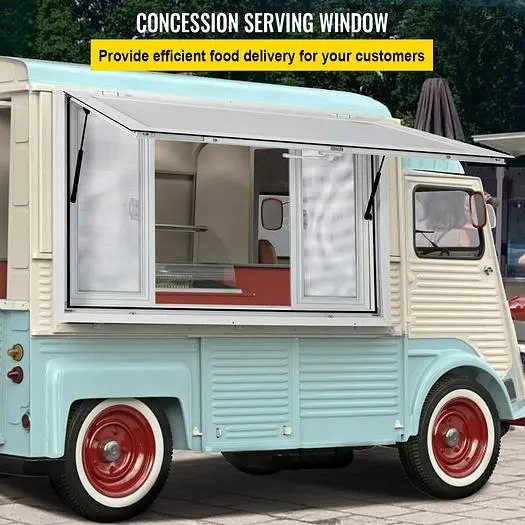 53" X 33" Concession sliding service window
