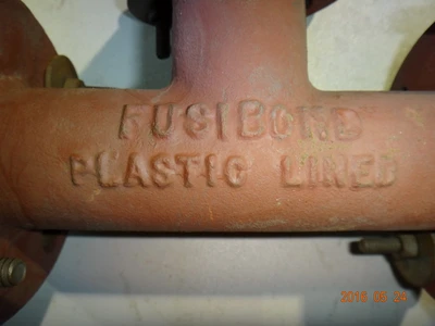 1" Poly Lined Fusibond Tee, 150