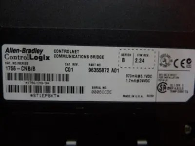 USED ALLEN BRADLEY 1756-CNB/B