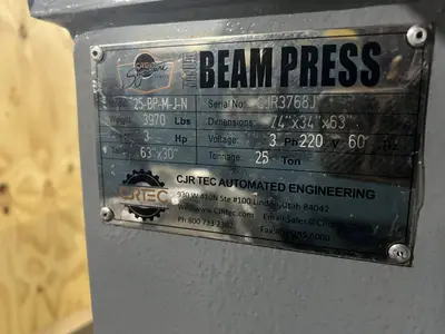 USED CJR CJR 25BP-M-J-N PRESS