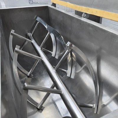 650L S/S Gardner U-Trough Mixer