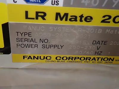 USED 2021 FANUC A05B2651B021 / R30IB