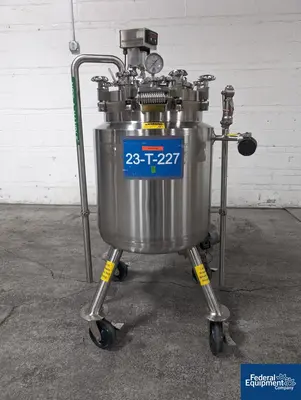 USED Feldmeier 100 Liter Feldmeier Reactor, 316 S/S, 50/120#