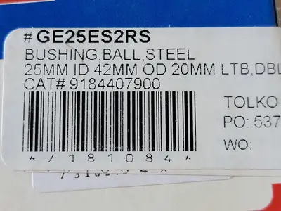 NEW SKF GE25ES2RS