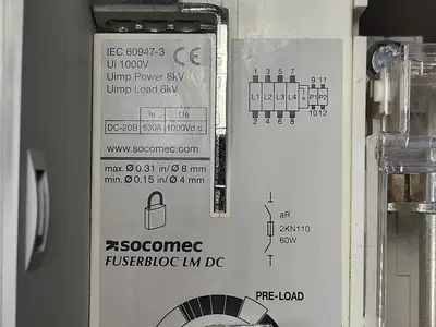 NEW SOCOMEC 38DR4100