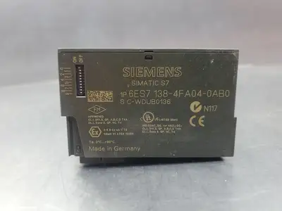 USED Siemens 6ES7138-4FA04-0AB0 PROFIsafe Digital Input Module
