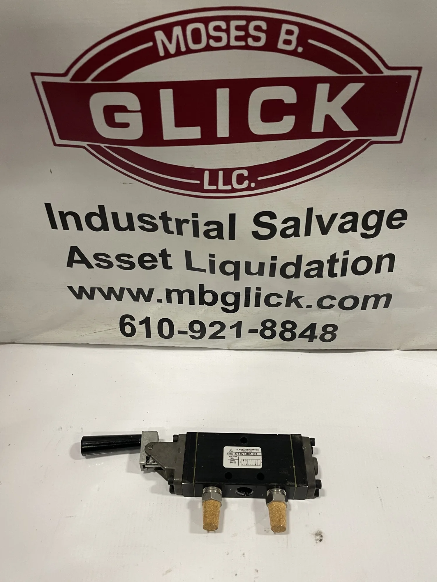 Alkon-Corporation 375-02T-B81-13T 4-Way Manual Air Control Valve 3/8″