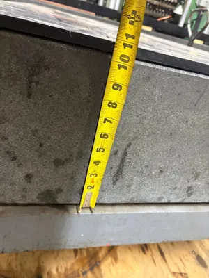 GRANITE PLATE 4'x8'x10" Inspection & Test Equipment | Global Machine Brokers, LLC (10)