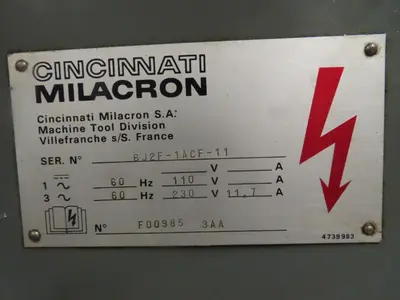 1965 CINCINNATI MILACRON MT Toolmaster Manual Milling | MD Equipment Services LLC (45)