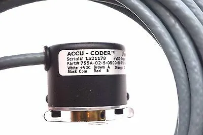 NEW ACCU CODER 755A-02-S-0500-R-PU-1-S-S/15.00-N