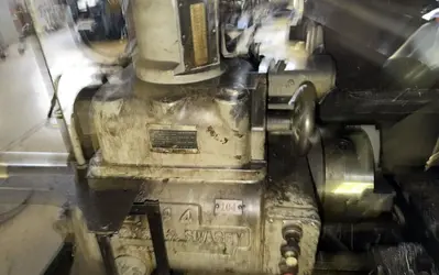 WARNER & SWASEY NO. 4 TURRET LATHE. STOCK # 0545726