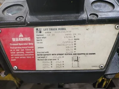 HYSTER S80XL Forklift Trucks | Levy Recovery Group (5)