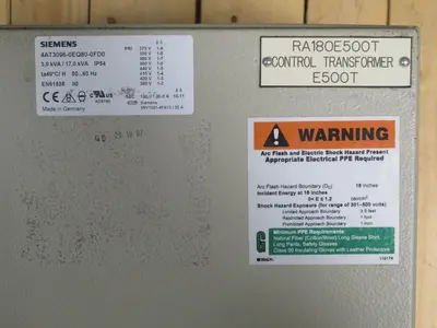 Used SIEMENS 4AT3096-0EQ80-0FD0 Transformers Texas US | Aucto #1308342