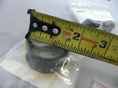 USED BUCHI 004192 CYCLONE SEAL 40MM NEOPRENE GASKET FOR CYCLONE
