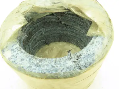 Garlock 5000 Compression Packing 4.5X6.5X1" Pump Gasket Seal