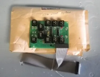 QTY. 1. VISTA 6000 KEYBOARD REV 1 P/N 03-908057-00...