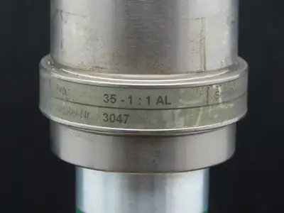 Rinco 35-1:1 AL Ultrasonic Welding Transducer Converter 35kHz Booster