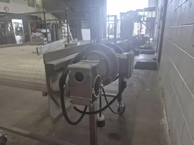 FMA 5 ft Flat Belt Conveyor