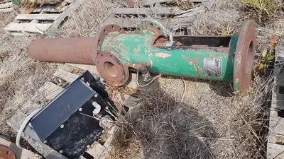 USED BYRON JACKSON 850VLT 10 STAGE VERTICAL CAN TURBINE PUMP
