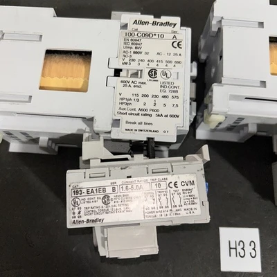 USED Allen-Bradley 100-C09D*10