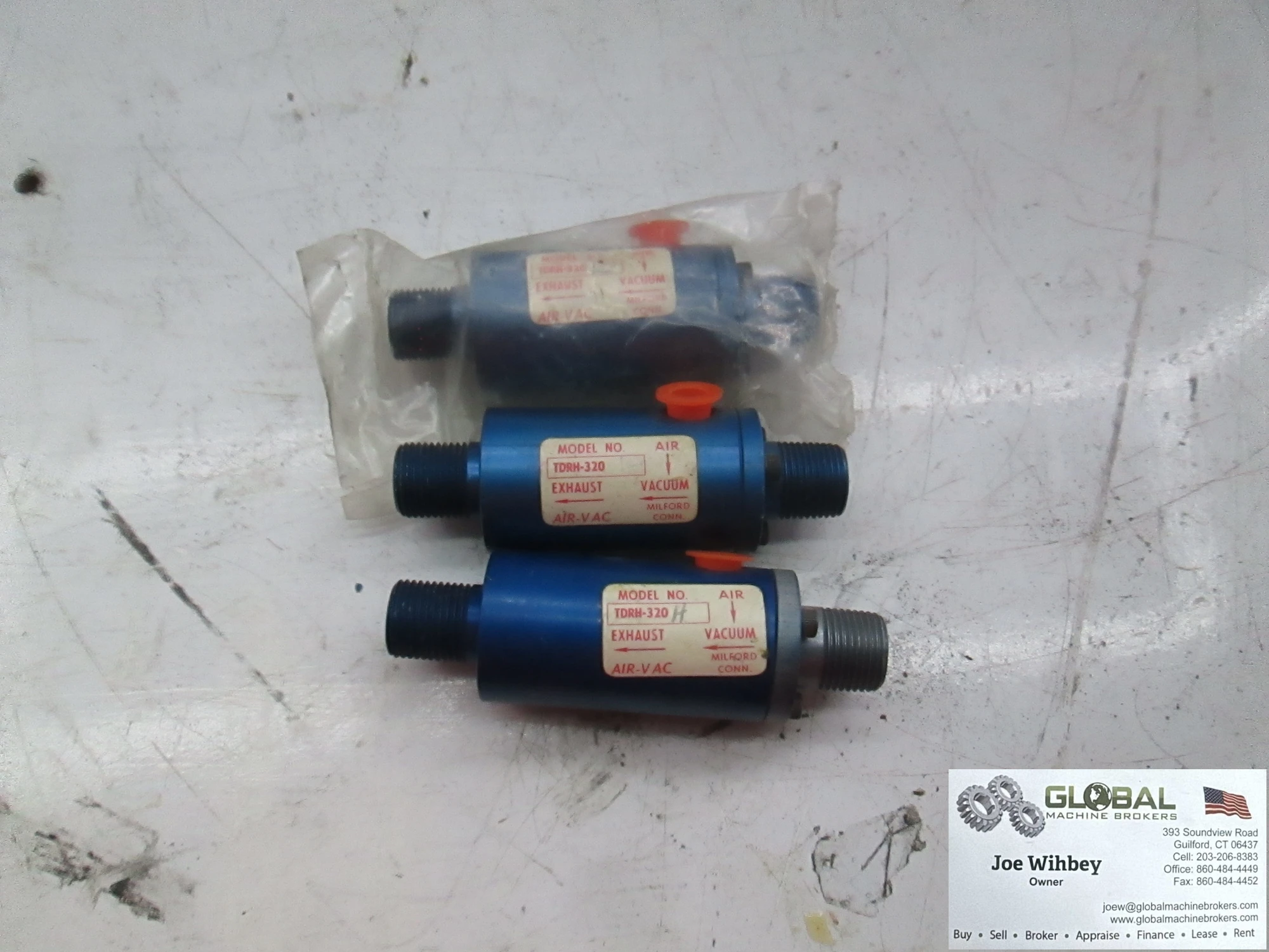 AIR VAC TDRH-320L TDRH-320H Vacuum Generator Pump