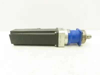 Elau SM 07060010P045S1B0 AC Servo Motor 6000rpm 400V w/10:1 Gearbox 16mm Shaft