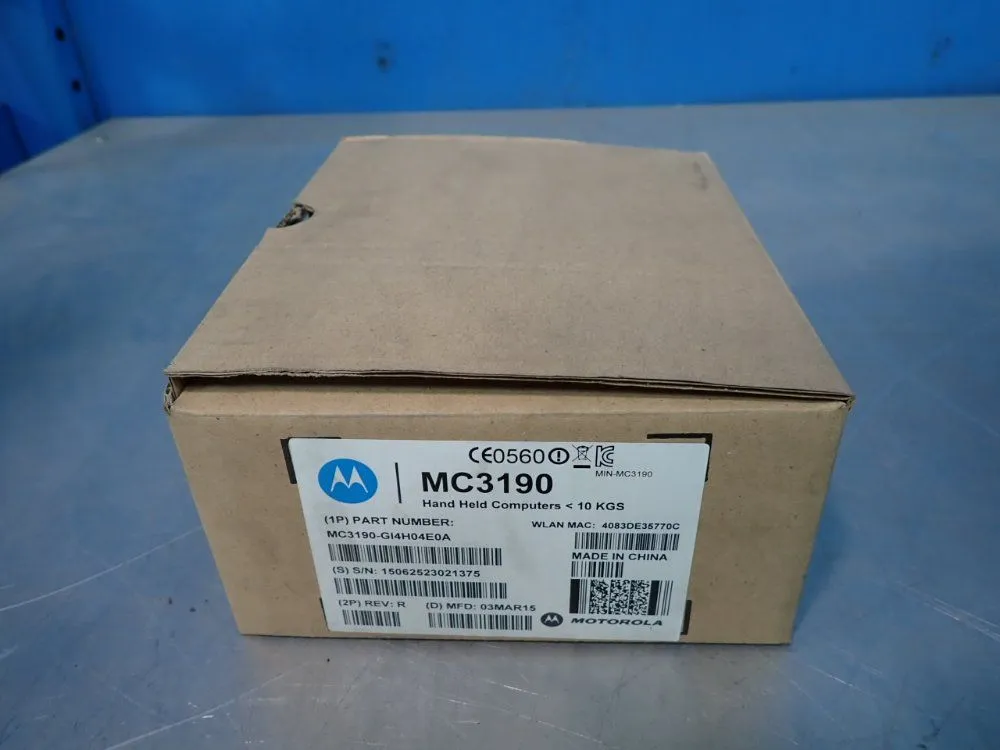 New | in-Stock MOTOROLLA MC3190GI4H04E0A Office Equipment | HGR 24 #752310