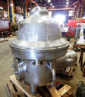 Westfalia MSA 160-01-076 warm milk separator, 316SS.