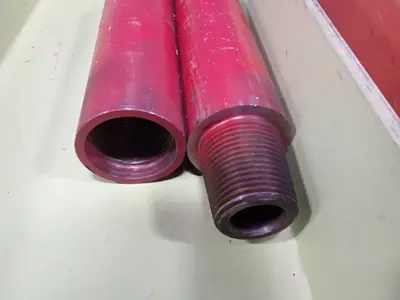 3 1/2" X 23" Steel Pipe