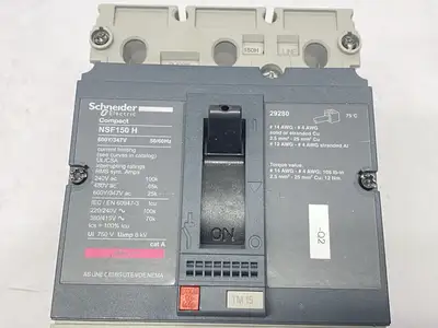 Used Schneider Electric Circuit Breaker 3-Pole 15A 600V 37251 Circuit Breakers Michigan US | Maverick Industrial Sales #1398715