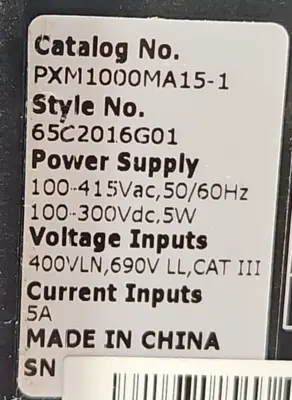 Eaton PXM1000MA15-1 Power Supply (See Description) (BIN411)