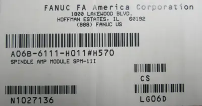 NEW FANUC A06B-6111-H011#H570 SERVO DRIVE A06B6111H011H570