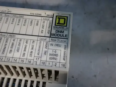Used SQAURE D 5204634453 PLC Input & Output Ohio US | HGR 24 #879796