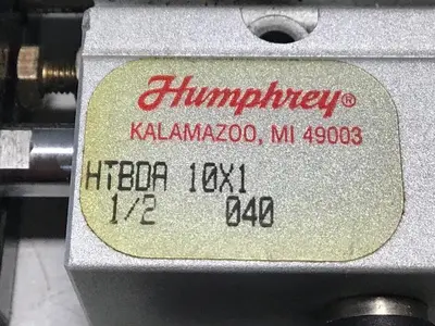 Used HUMPHREY HTBDA 10X1 Cylinders Michigan US | Ideal Machinery #593388