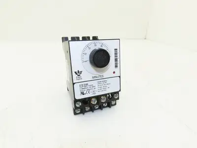 Eagle Signal BRE10A6 Electronic Analog Dial Preset Timer 0-60 Min 120V