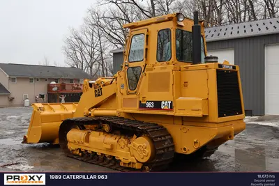Used 1989 CATERPILLAR 963 Compact Track Loaders Pennsylvania US | Proxy Equipment #1378083