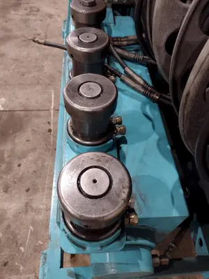 40 TON MODERN HYDRAULICS 4 CYLINDER PORTABLE HYDRAULIC DIE SETTING & SEPARATING SYSTEM: STOCK #23774