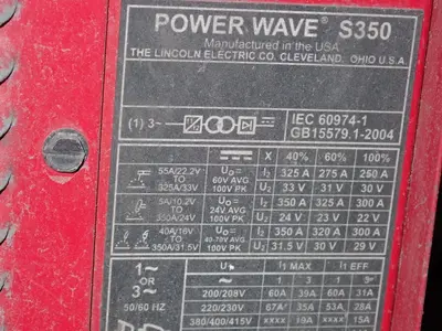 USED LINCOLN POWER WAVE S350