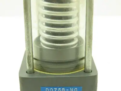 Plast-o-matic D075B-NC PVC Valve Pneumatic Controlled 3/4" NPT Sch 80