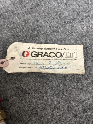 Used Graco 48708 Pump & Valve Parts California US | Davliegogo LLC #1706561