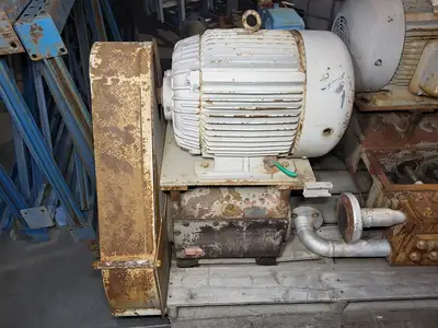 1-3/8x2-3/4 Triplex Plunger Pump TD-30 w/ 15 hp Motor
