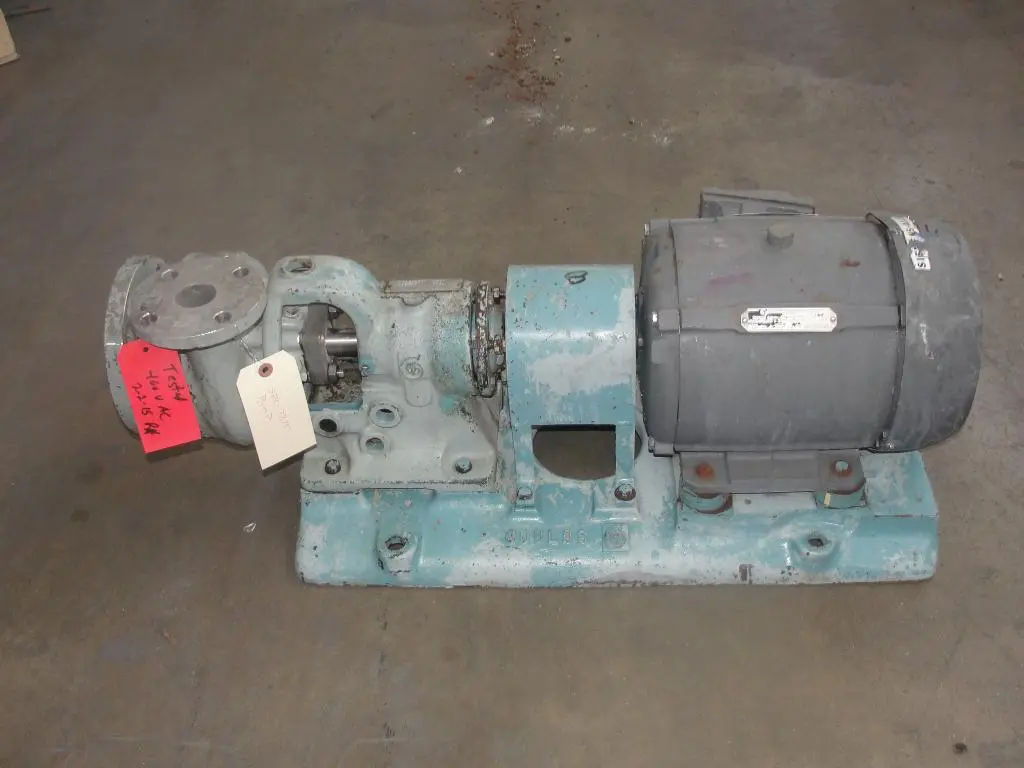 SPC7275  Pump 1.5x3x6 Goulds centrifugal pump, 1.5 hp, Stainless Steel