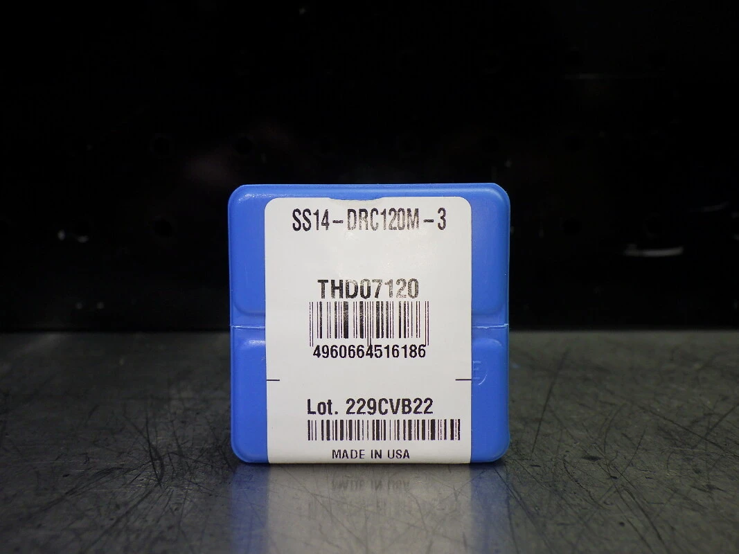 Kyocera 12-12.49mm Coolant Thru Drill 3xD Drill 25mm Shank SS14-DRC120M-3 (LOC3258A)