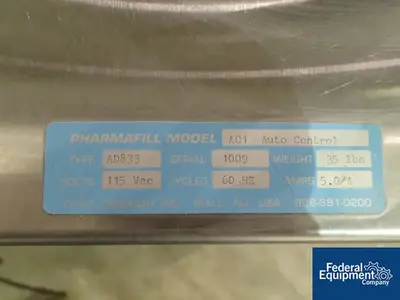 USED Pharmafill Pharmafill Tablet Counter, Model TCA1R