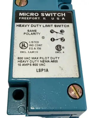 NEW HONEYWELL LSP1A HEAVY DUTY LIMIT SWITCH