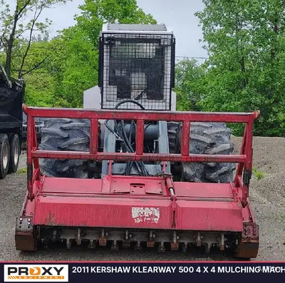 Used 2011 KERSHAW KLEARWAY 500 4 X 4 MULCHING MACHINE Forestry Grinders Michigan US | Proxy Equipment #1426013