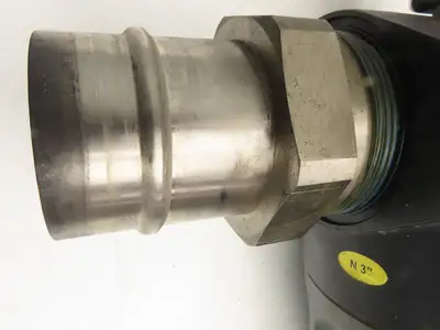 Atlas Copco DD550+ Compressed Air Filter 232psi with 3" Ball Valve 2901-2003-10