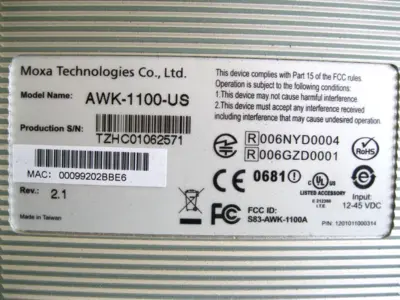 NEW MOXA AWK-100-US