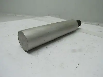 2" x 9" Long Cylindrical Alignment Roller Guide 1/2-13 Threaded
